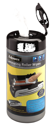 Lingettes nettoyantes pour rouleaux - Paquet de 50